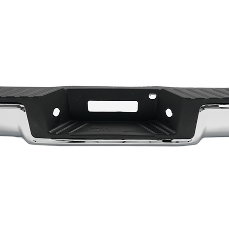 Chrome Rear Step Bumper Assembly Fit For Ford F-150 2004 2005 w/o Sensor Holes