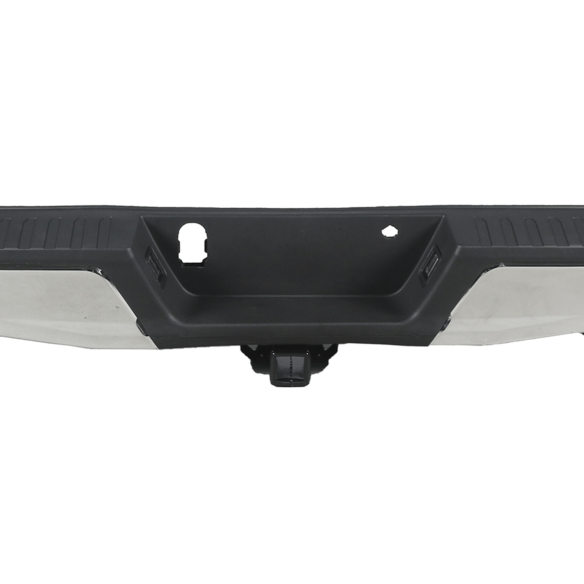 Chrome Rear Step Bumper Assembly Fit For Ford F-150 2015-2020 W/ Max Tow