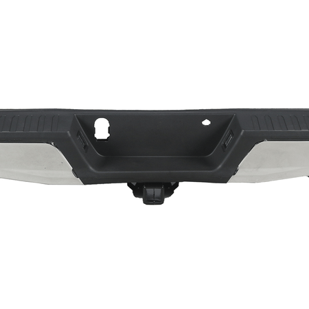 Chrome Rear Step Bumper Assembly Fit For Ford F-150 2015-2020 W/ Max Tow