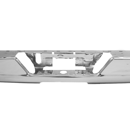 Chrome Rear Step Bumper Face Bar Fit For Chevy Silverado GMC Sierra 2019-25