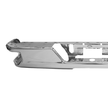 Chrome Rear Step Bumper Face Bar Fit For Chevy Silverado GMC Sierra 2019-25