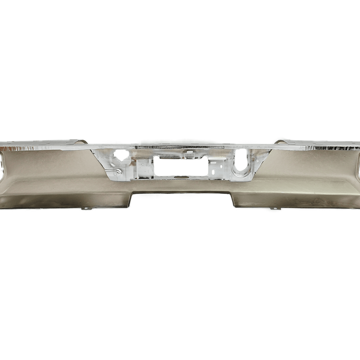 Chrome Rear Step Bumper Face Bar Fit For Chevy Silverado GMC Sierra 2019-25
