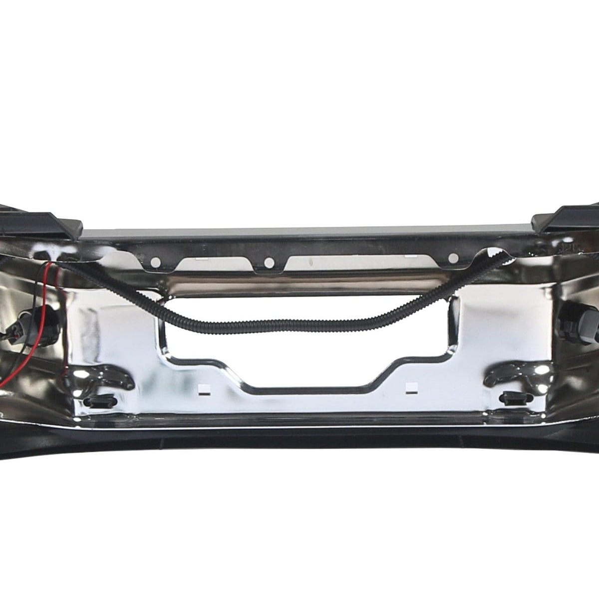 Chrome Rear Step Bumper w/Sensor Holes Fit For Ford F250 F350 Super Duty 99-07