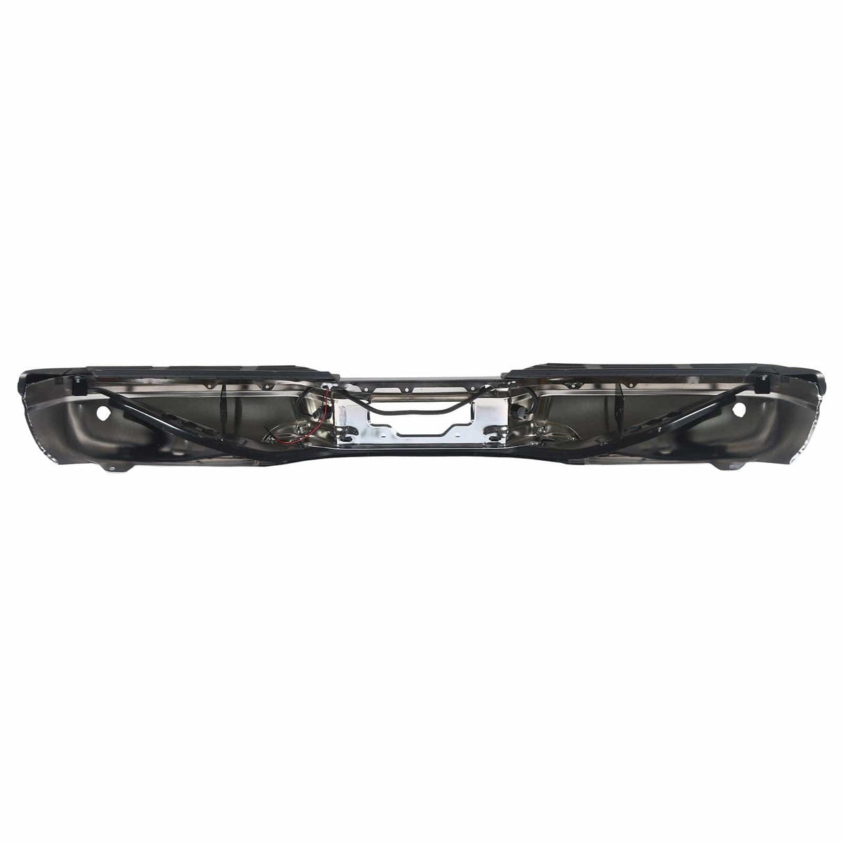 Chrome Rear Step Bumper w/Sensor Holes Fit For Ford F250 F350 Super Duty 99-07