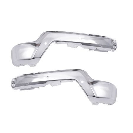 Chrome Steel Bar Fit For Chevy Silverado 1500 2022-2023 Front Bumper Face
