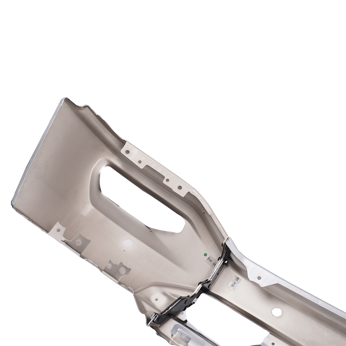 Chrome Steel Front Bumper Bar fit for GMC Sierra 1500 16-18 w/Fog w/Park hole