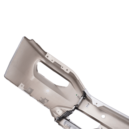 Chrome Steel Front Bumper Bar fit for GMC Sierra 1500 16-18 w/Fog w/Park hole