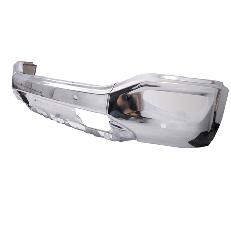 Chrome Steel Front Bumper Bar fit for GMC Sierra 1500 16-18 w/Fog w/Park hole