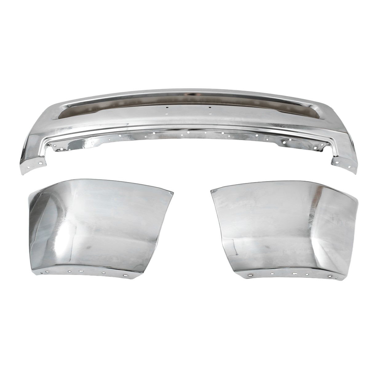 Chrome Steel Front Bumper Face Bar fit for Dodge RAM 2500 3500 2010-2018