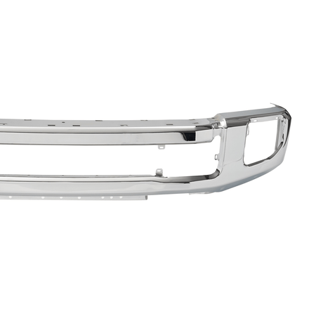 Chrome Steel Front Bumper Face Bar Fit for Ford F-250 F-350 2020-2022 w/ Fog