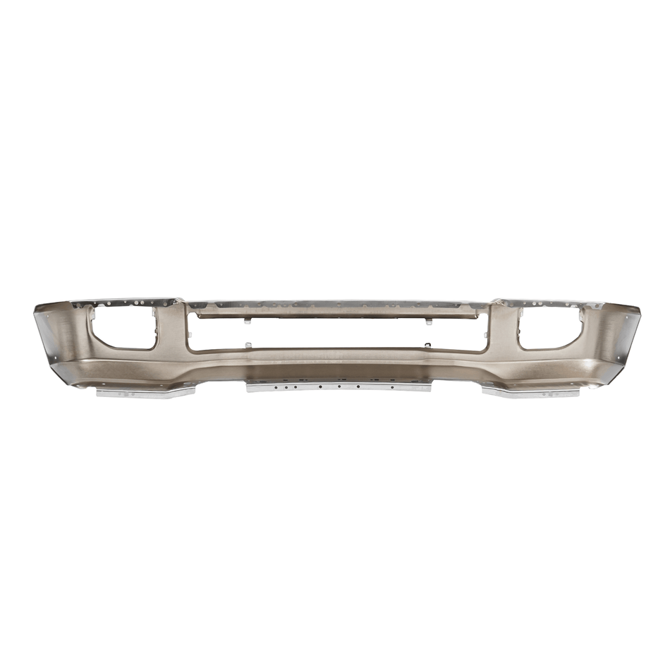 Chrome Steel Front Bumper Face Bar Fit for Ford F-250 F-350 2020-2022 w/ Fog
