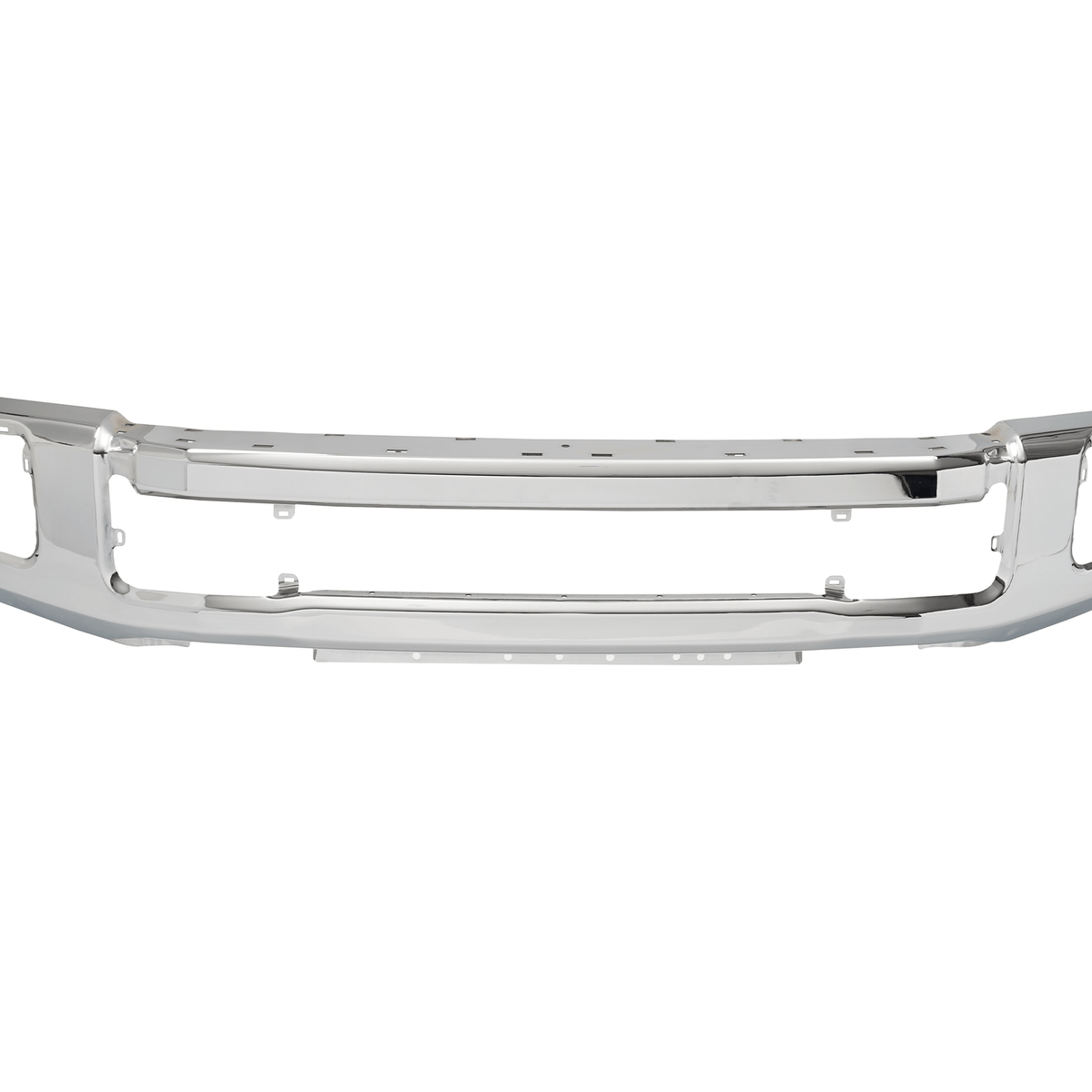 Chrome Steel Front Bumper Face Bar Fit for Ford F-250 F-350 2020-2022 w/ Fog