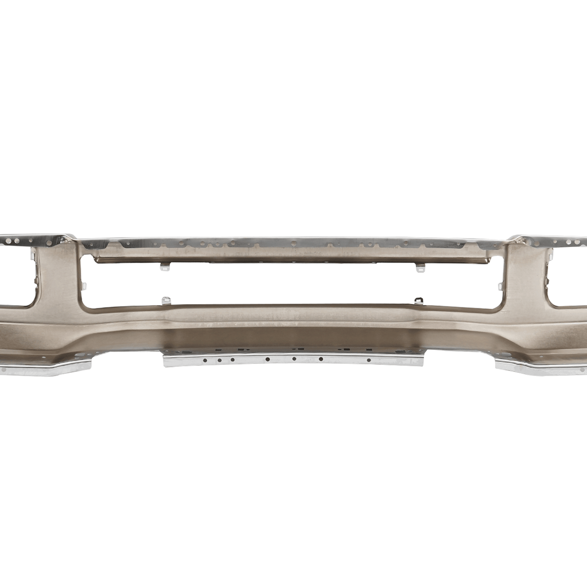 Chrome Steel Front Bumper Face Bar Fit for Ford F-250 F-350 2020-2022 w/ Fog