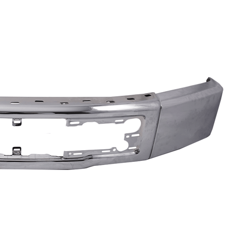 Chrome Steel Front Bumper Face Bar w/o Fog Light Hole Fit For Ford F150 2015-17