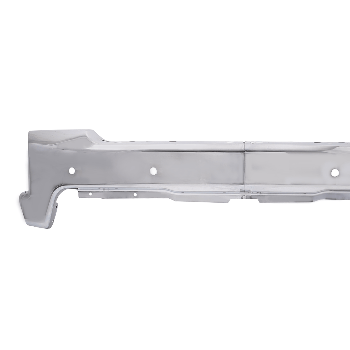 Chrome Steel Front Bumper Fit For Chevy Silverado 1500 2019-22 w/ Park-One Piece
