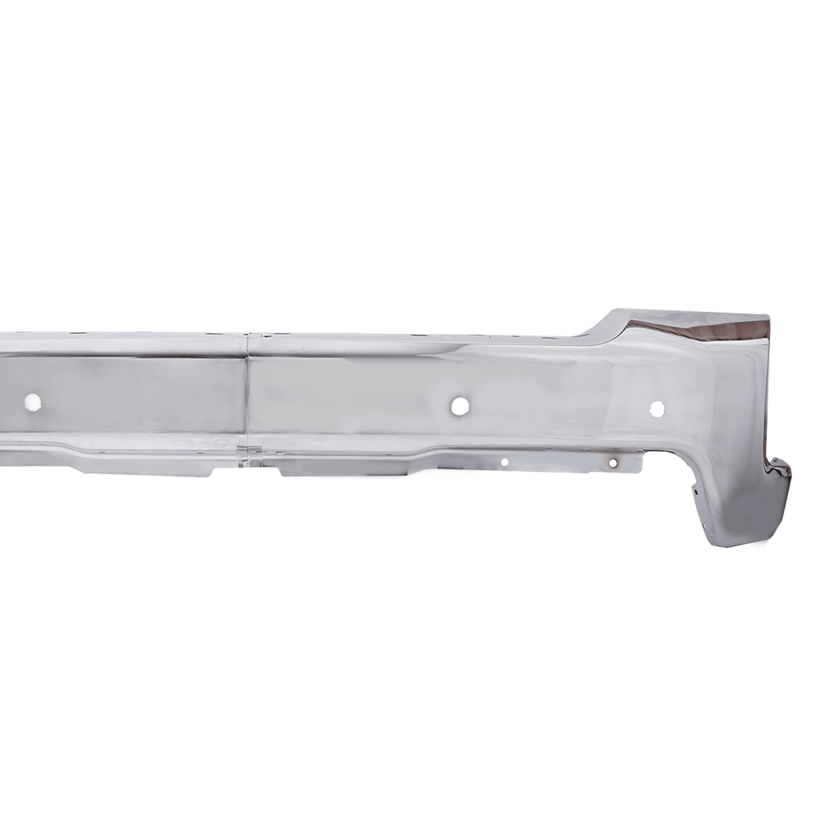 Chrome Steel Front Bumper Fit For Chevy Silverado 1500 2019-22 w/ Park-One Piece