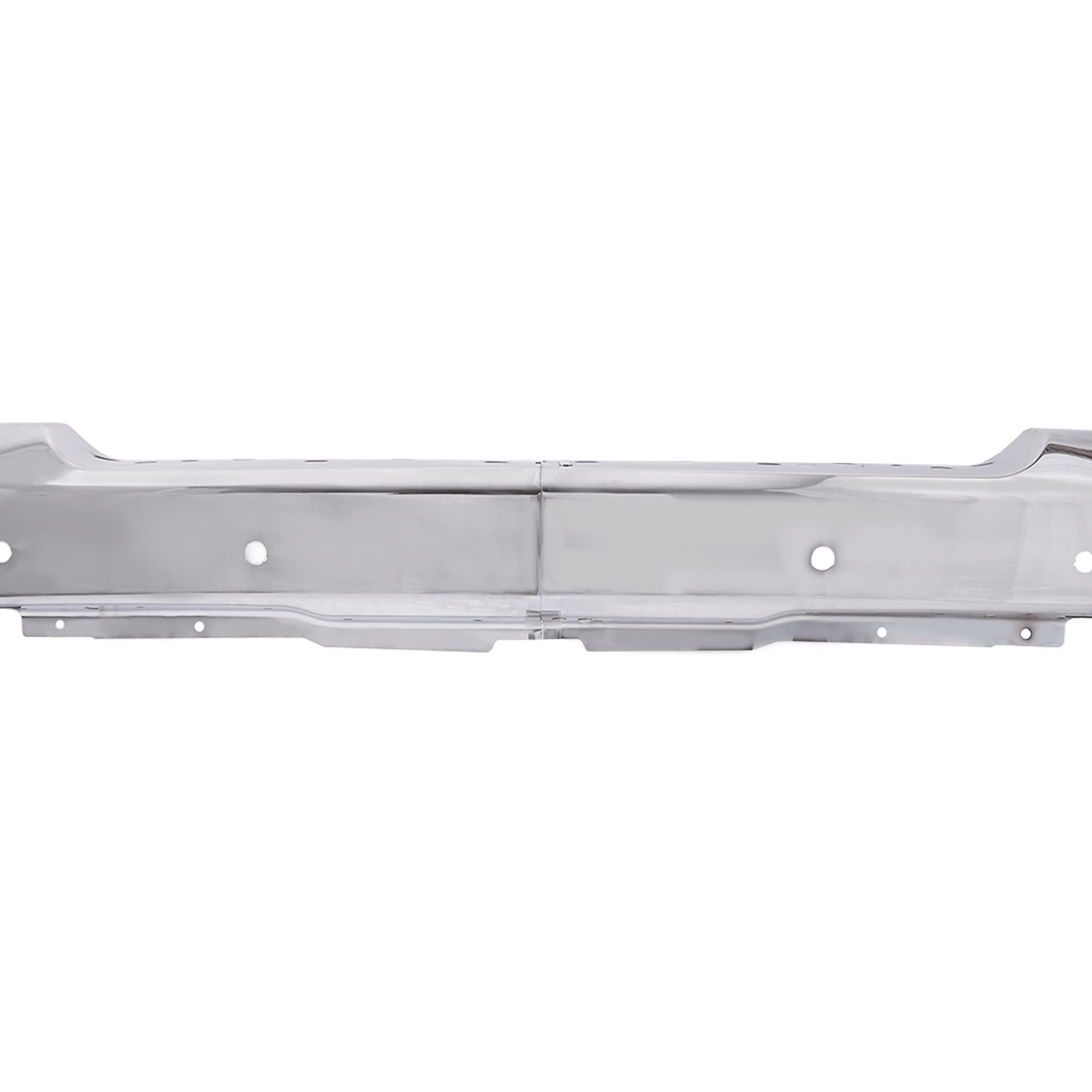 Chrome Steel Front Bumper Fit For Chevy Silverado 1500 2019-22 w/ Park-One Piece