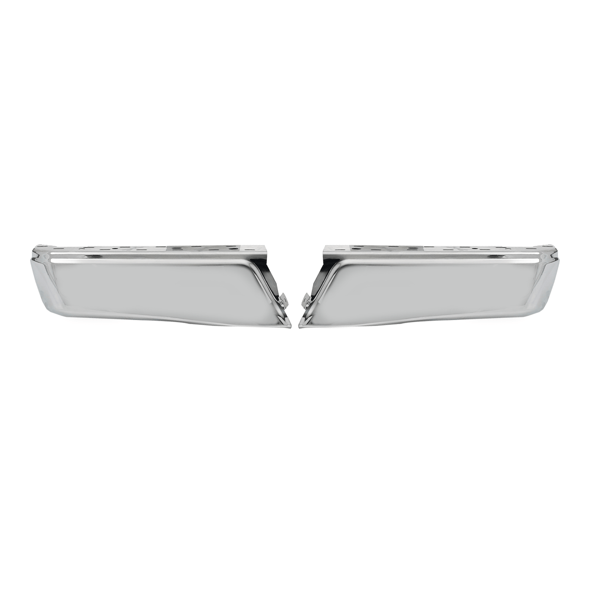 Chrome Steel Left Right Rear Bumper Ends fit for Ford F150 2015 2016 2017 2018