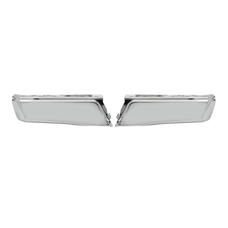Chrome Steel Left Right Rear Bumper Ends fit for Ford F150 2015 2016 2017 2018