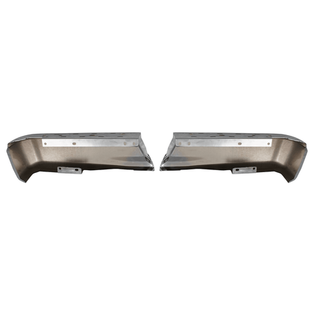 Chrome Steel Left Right Rear Bumper Ends fit for Ford F150 2015 2016 2017 2018