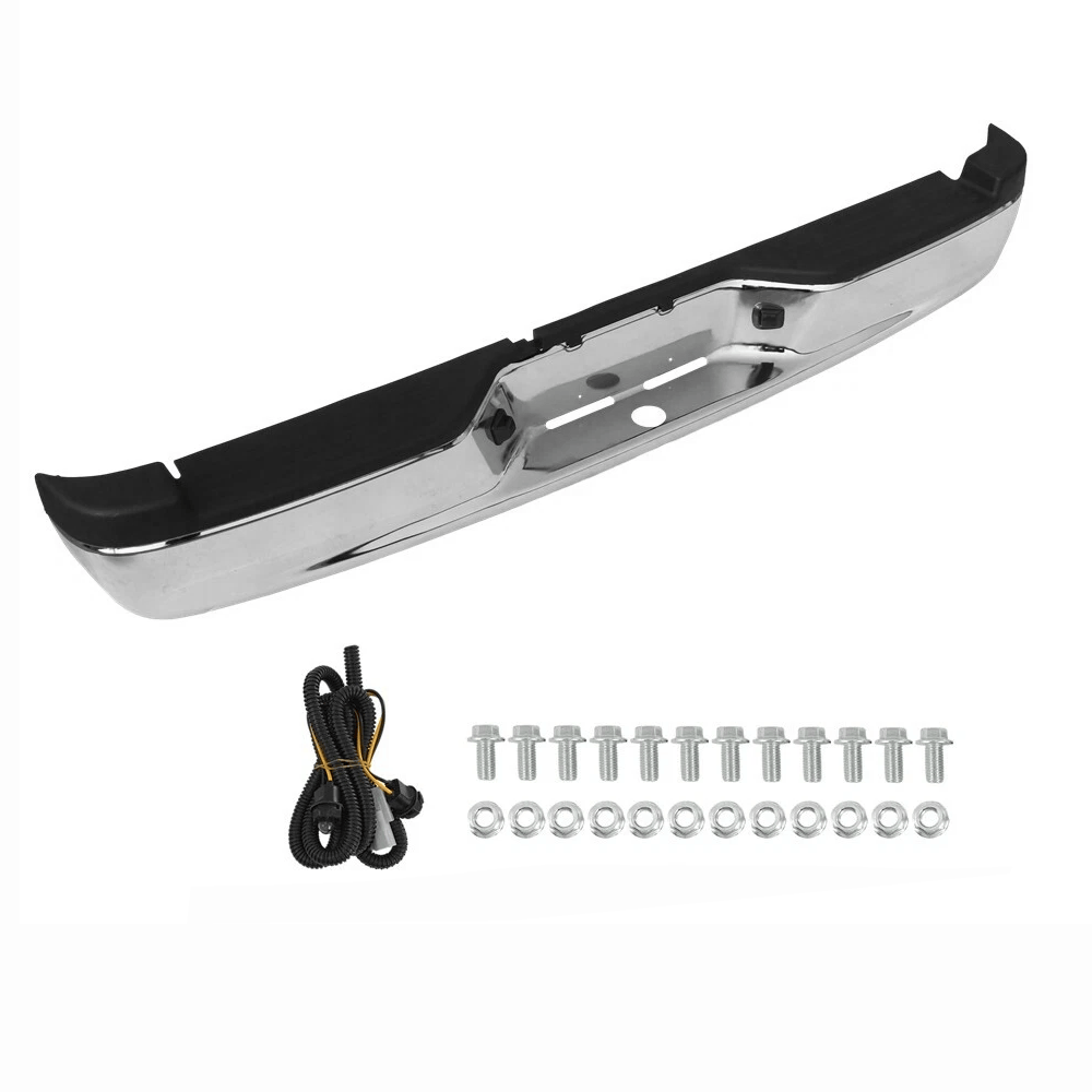 Chrome Steel Rear Bumper Assembly Fit for Dodge Dakota 2005-2010 Ram Dakota 2011