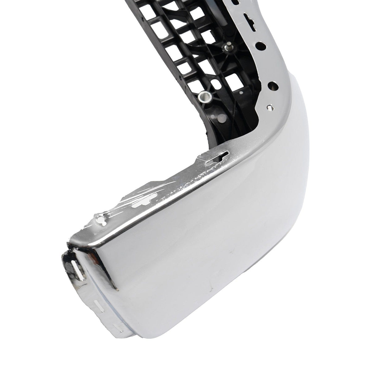 Chrome Steel Rear Bumper Face Bar w/ Dual Exhaust Fit for Ram 1500 2019-2024