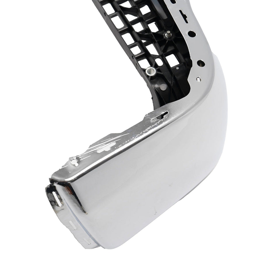 Chrome Steel Rear Bumper Face Bar w/ Dual Exhaust Fit for Ram 1500 2019-2024