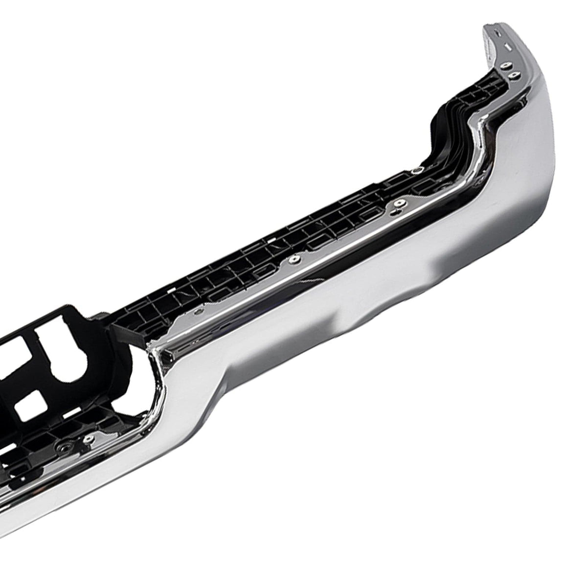 Chrome Steel Rear Bumper Face Bar w/ Dual Exhaust Fit for Ram 1500 2019-2024