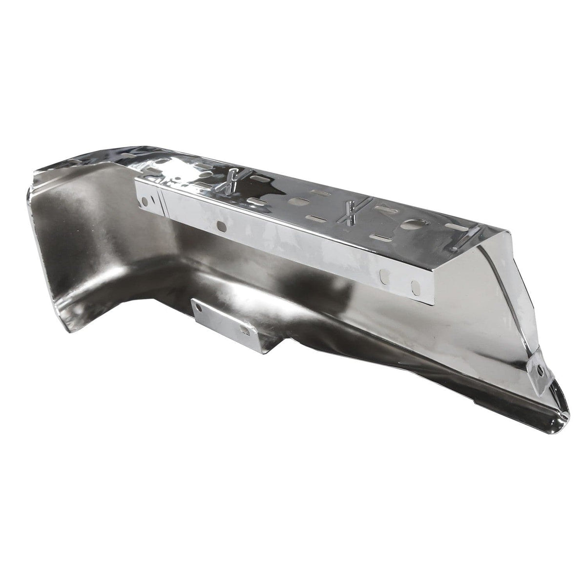 Chrome Steel Right RH Rear Bumper End fit for Ford F150 2015-2020 W/o Park Hole