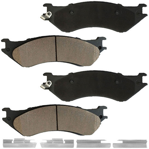 Front Ceramic Brake Pads For 1997-02 Ford Expedition 1999-03 F-150 1997-99 F-250