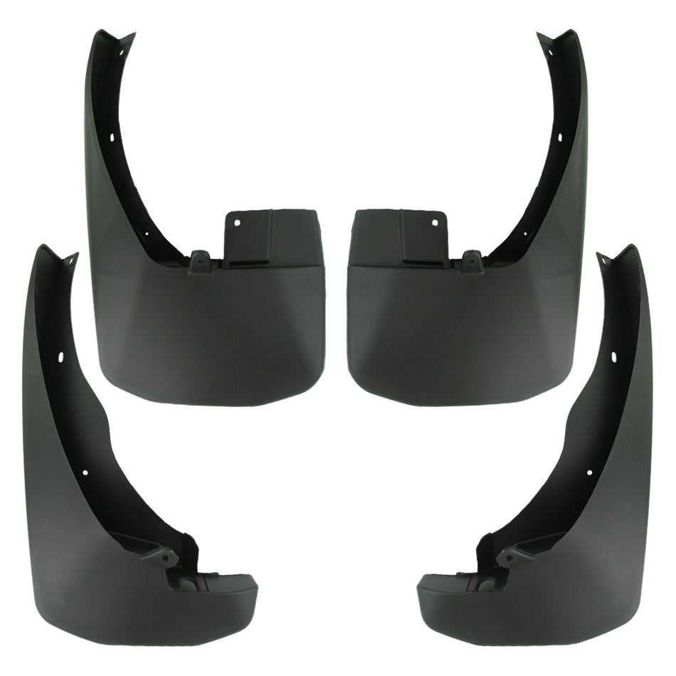 2005-2015 Nissan Frontier Front Rear Splash Guards 4PCS
