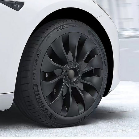 2017-2023 Model 3 18 Inches Uberturbine Wheel Caps Wheel Covers Hubcap