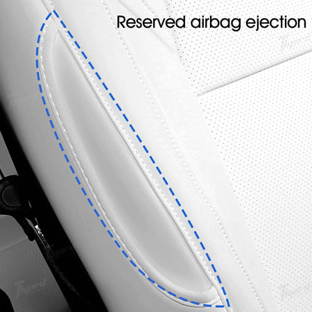 Nappa Leather Seat Covers Sets For Tesla Model 3 & Y 2017-2024 Model 3 Highland