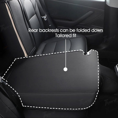 Nappa Leather Seat Covers Sets For Tesla Model 3 & Y 2017-2024 Model 3 Highland