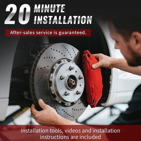 Tesla Model 3/3 Highland & Model Y/Y Juniper Full Set Aluminum Oxide Caliper Covers | Tlyard