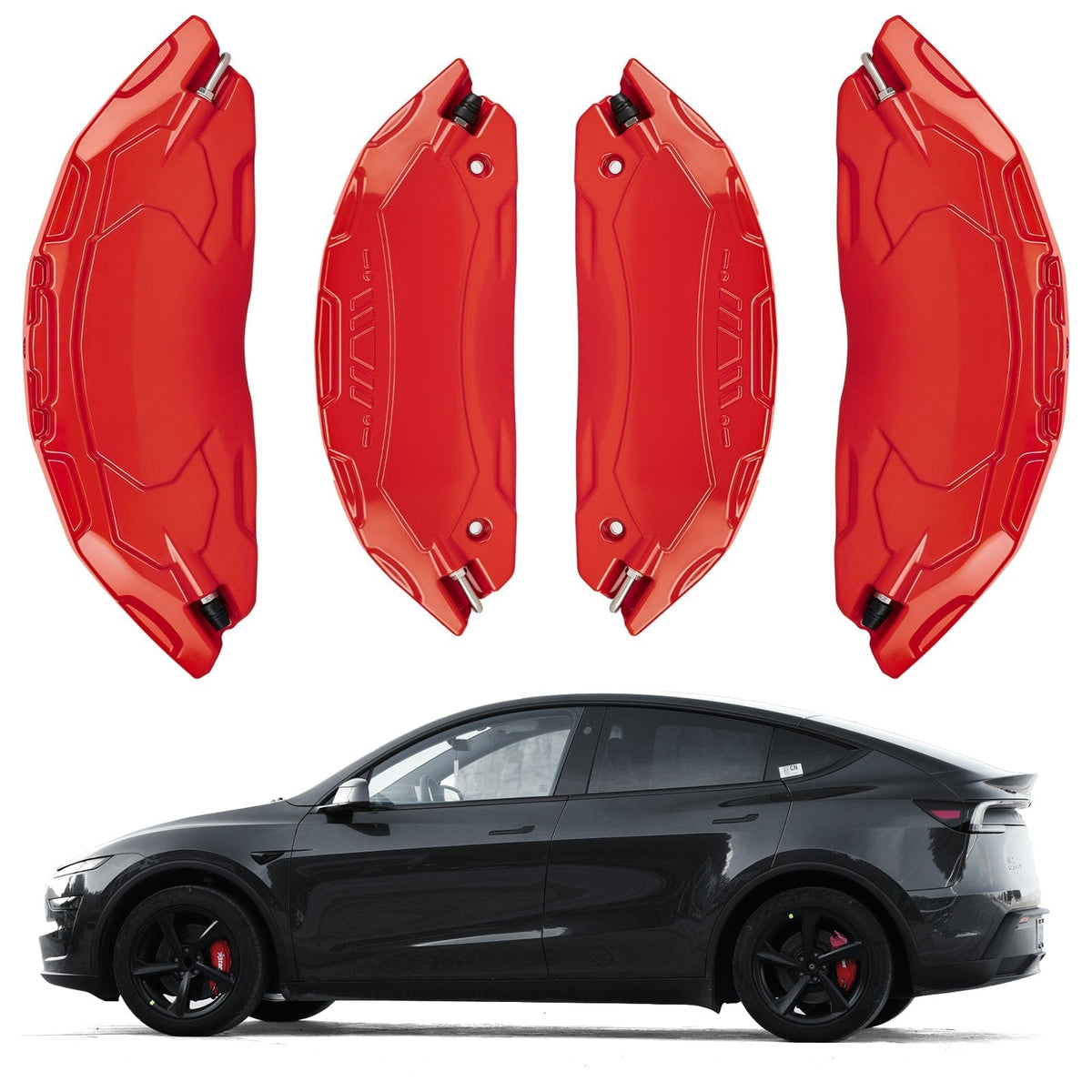 Tesla Model 3/3 Highland & Model Y/Y Juniper Full Set Aluminum Oxide Caliper Covers | Tlyard