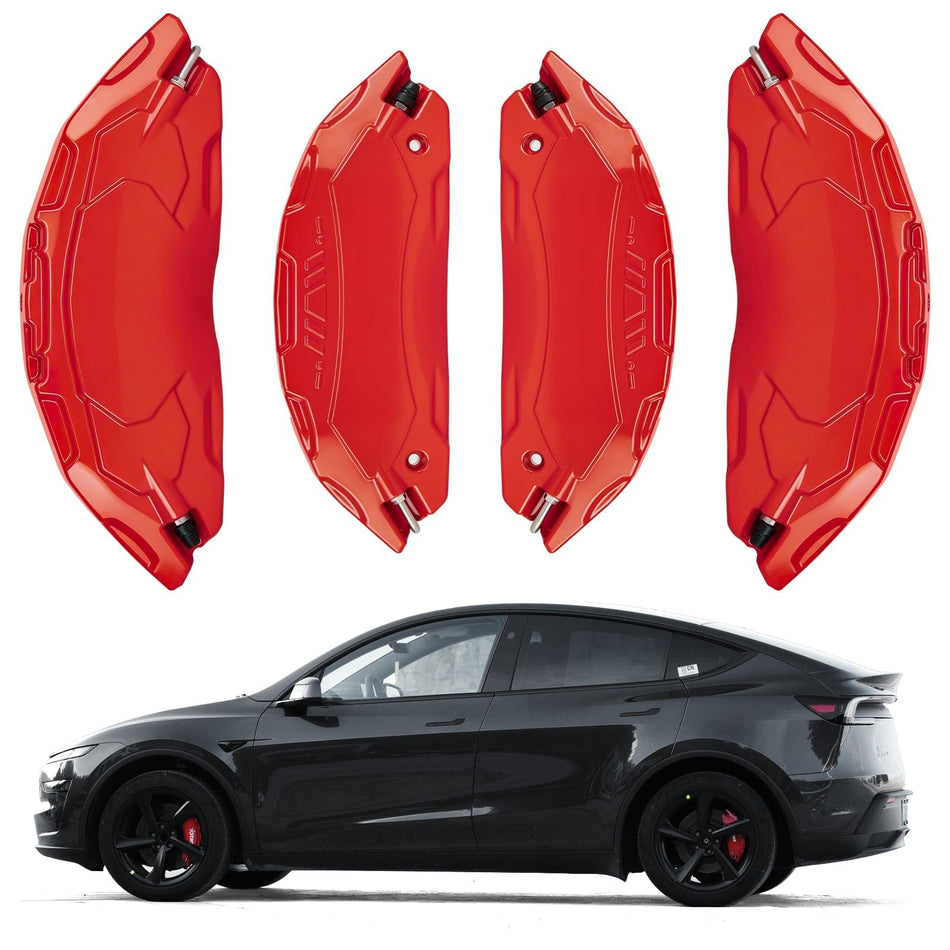 Tesla Model 3/3 Highland & Model Y/Y Juniper Full Set Aluminum Oxide Caliper Covers | Tlyard