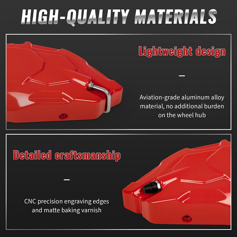 Tesla Model 3/3 Highland & Model Y/Y Juniper Full Set Aluminum Oxide Caliper Covers | Tlyard
