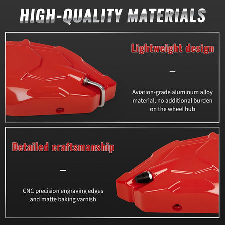 Tesla Model 3/3 Highland & Model Y/Y Juniper Full Set Aluminum Oxide Caliper Covers | Tlyard
