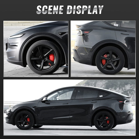 Tesla Model 3/3 Highland & Model Y/Y Juniper Full Set Aluminum Oxide Caliper Covers | Tlyard