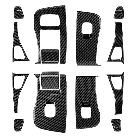 Window & Door Switch Plastic Covers For Model 3/ Y (For LHD)