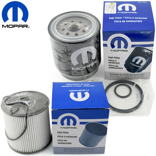 Mopar - Dodge Ram Diesel Fuel Filter 6.7L 68436631AA, 68197867AB