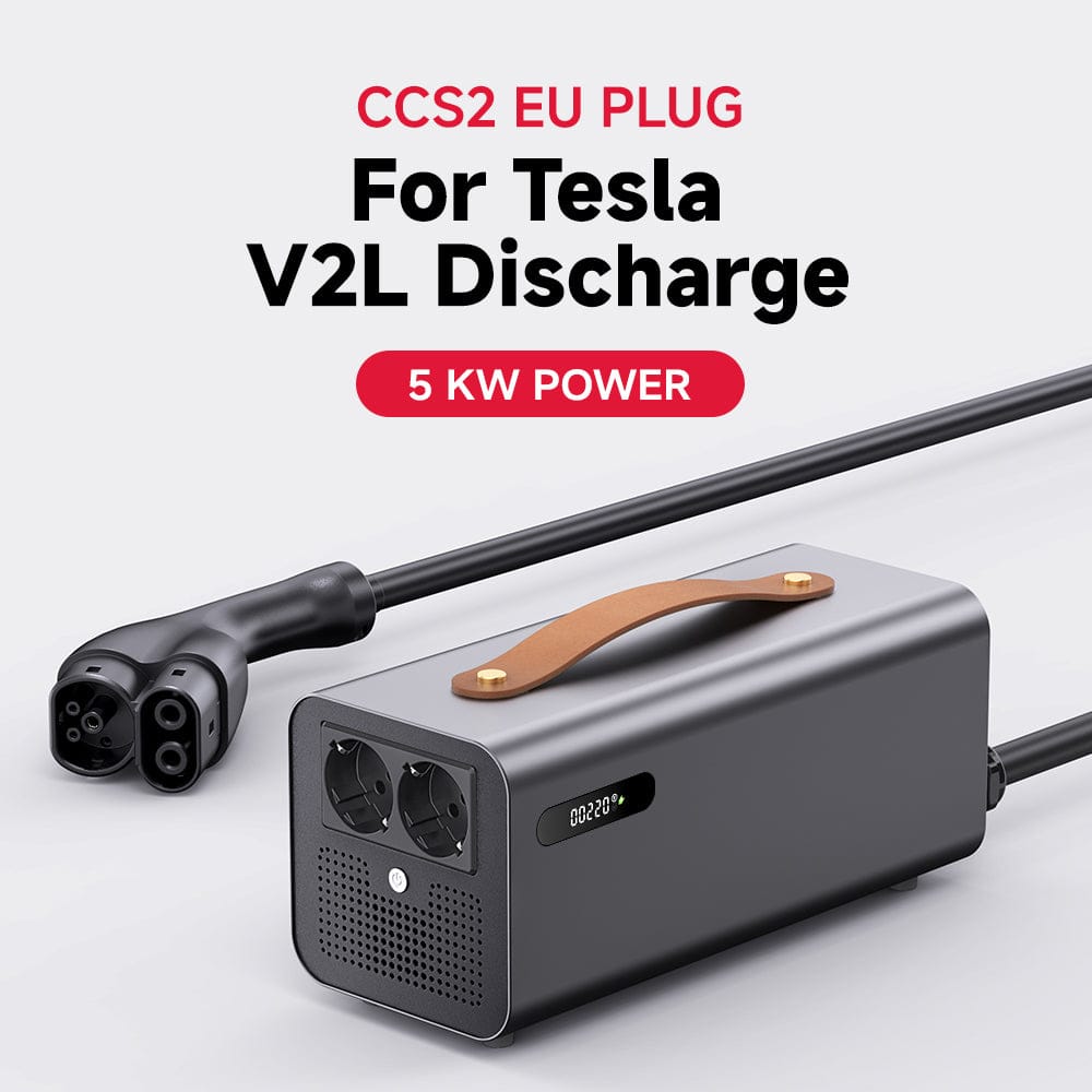 Tlyard V2L Discharge Device for Tesla 3/Y/X/S V2H Charging Station