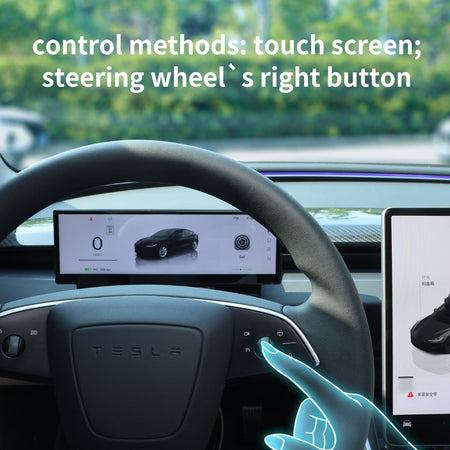 10.88-Inch Touchscreen Head-Up Display for Model 3/ 3 Highland & Model Y / Y Juniper Smart Instrument Cluster