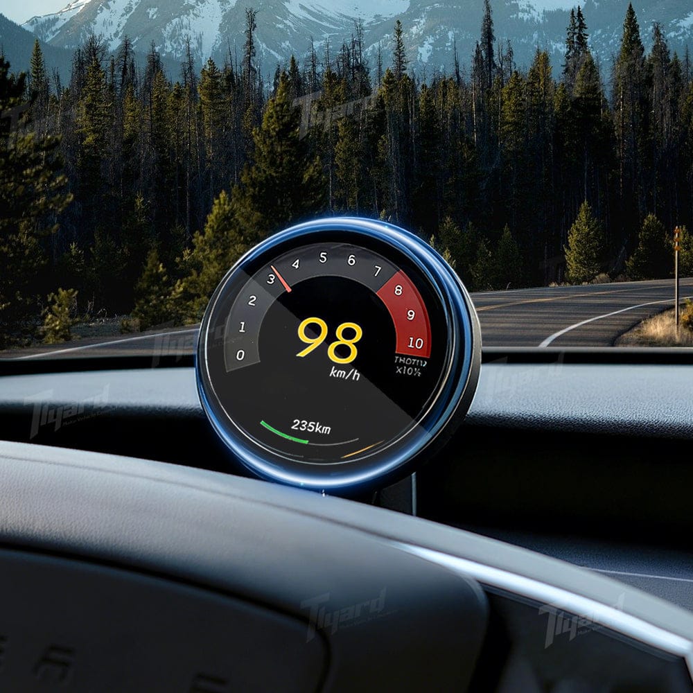 2026 Model Y Juniper Wireless Magnetic Speedometer - OLED Smart ...