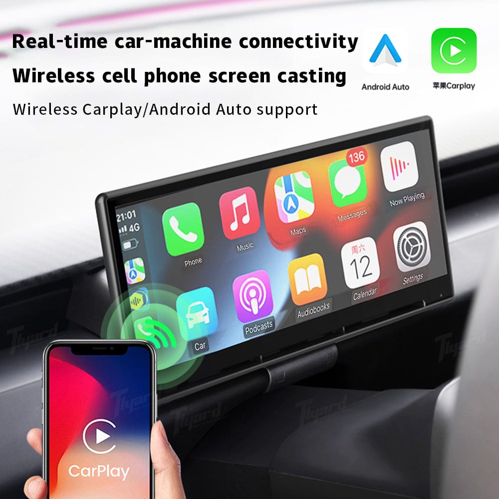 Model 3 & Y F9 9 Inches Touch Instrument Cluster CarPlay