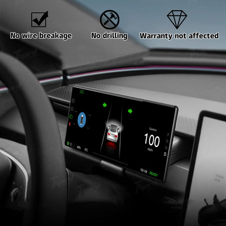 Model 3 & Y F9 9 Inches Touch Instrument Cluster CarPlay