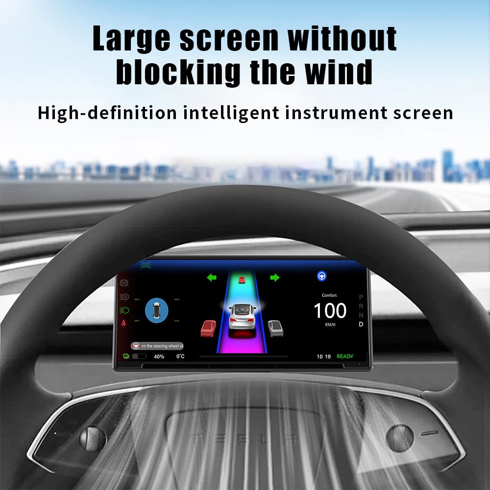 Model 3 & Y F9 9 Inches Touch Instrument Cluster CarPlay