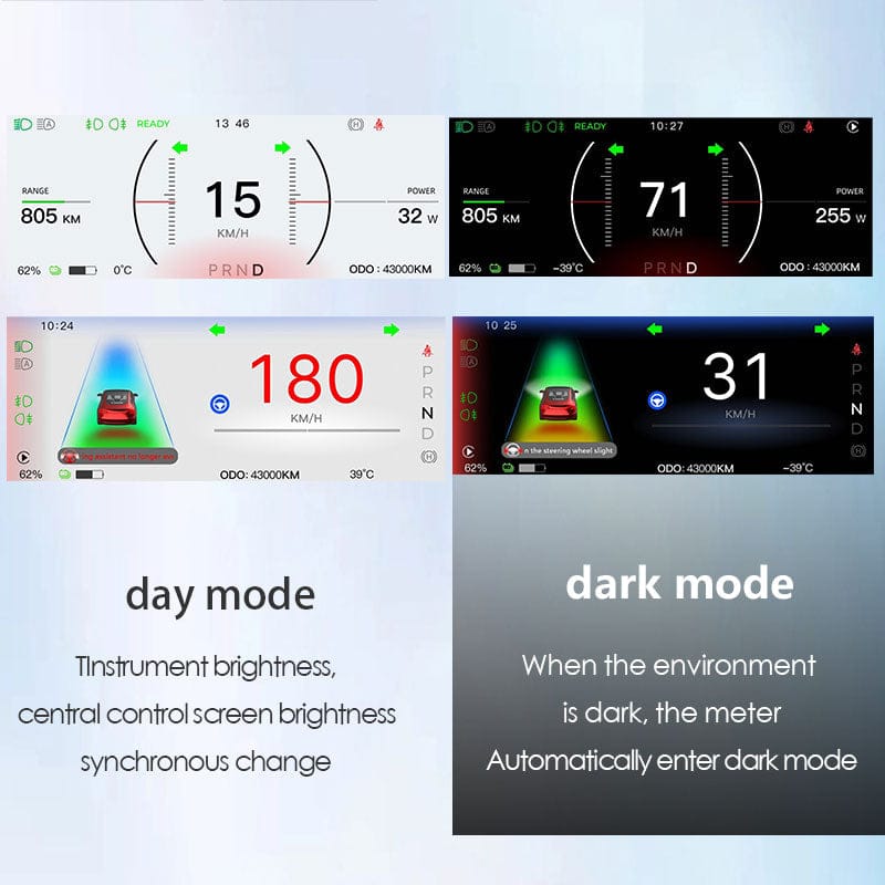 Model 3 & Y Highland H6 6.86 Inches Dashboard Display