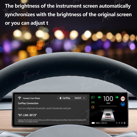 Model 3 & Y Highland/ Juniper 8.8-inch Touch Dashboard Screen T12 Pro T13 Pro TYPro